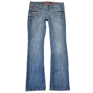 Y2k 90s Mudd Womens Low Rise Bootcut 2000s Bratz Preppy Jeans Denim Size 11